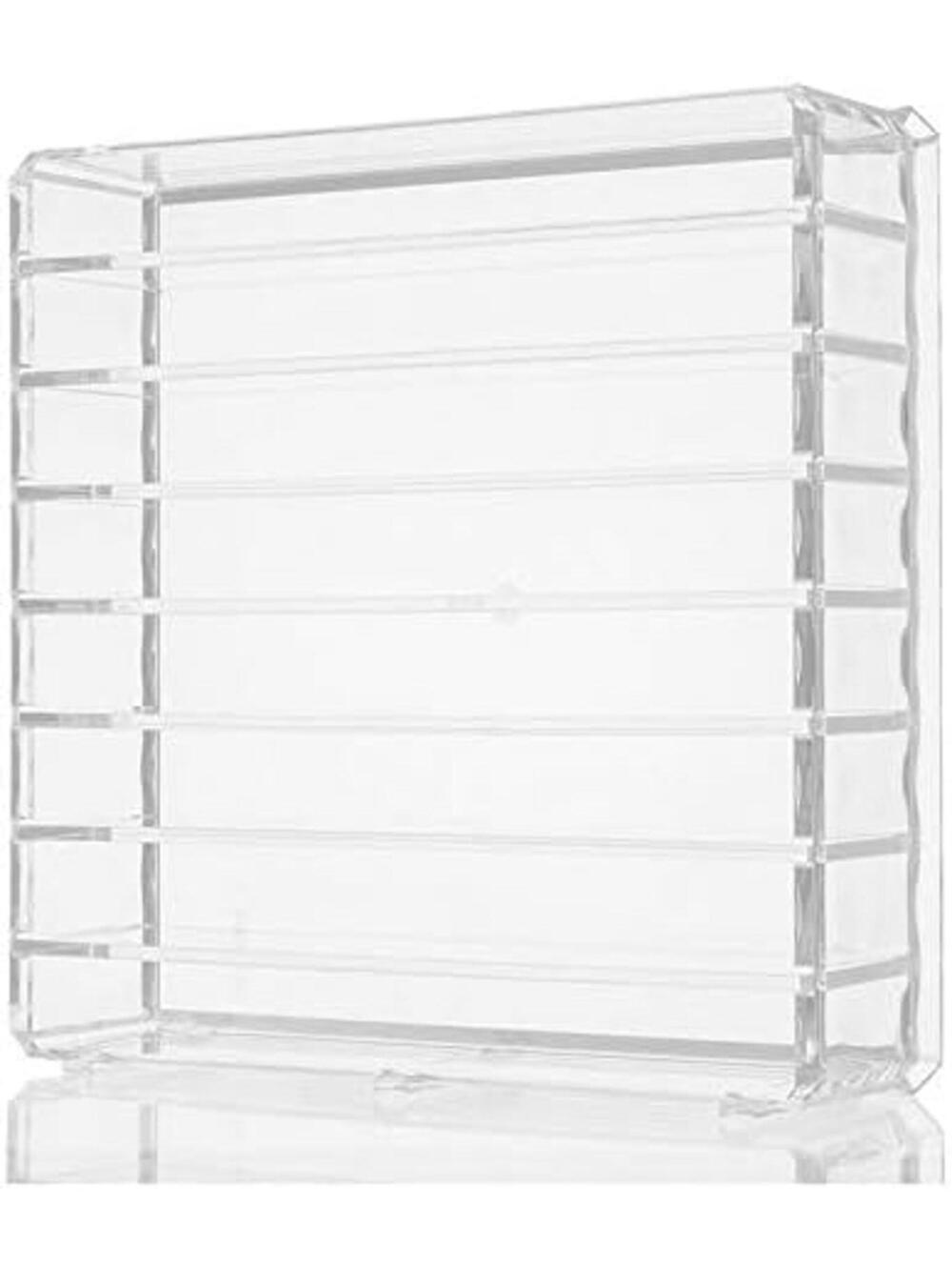 Acrylic Makeup Organizer 8 Holder Organizer For Vanity Clear Cosmetics Organizer